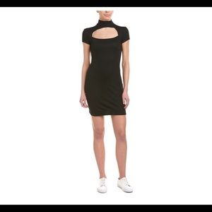 Helmet Lang wool cutout dress